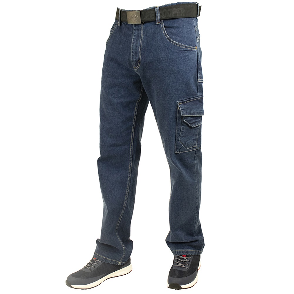 46-58 Arbeitshose Jeans LeeCooper Bundhose Denim Schutzkleidung Hose Gr 
