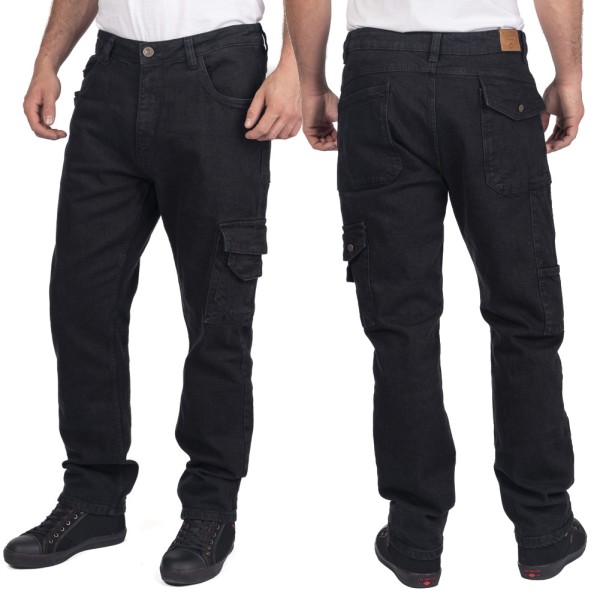 Arbeitshose - LeeCooper - Schwarz - Jeans - PNT239