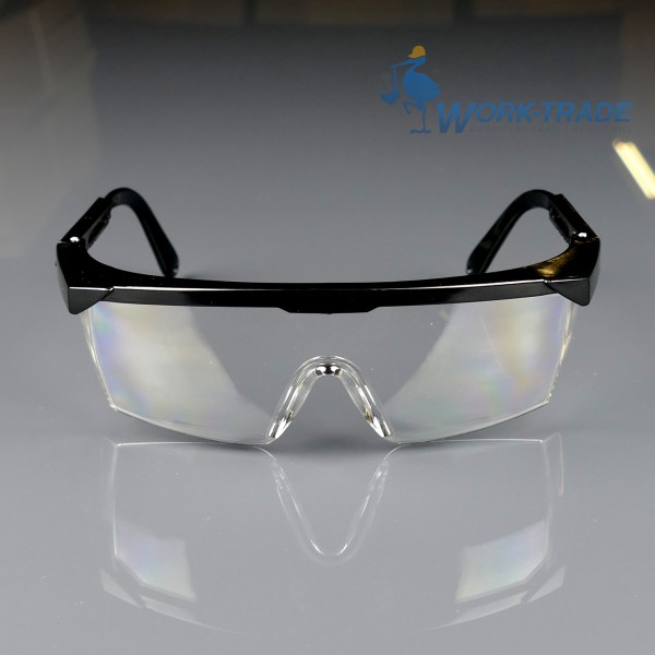 Schutzbrille - MEB - Schwarzer Rahmen - Optische Klasse 1