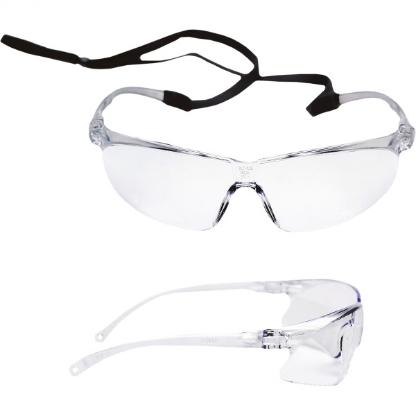 Schutzbrille - 3M - TORA - UV-Schutz - Optische Klasse 1 - Nylon-Brillenband